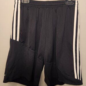 Adidas Black Athletic Shorts Adult Size Small